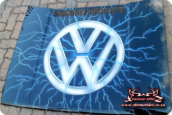 VW Golf Airbrushing